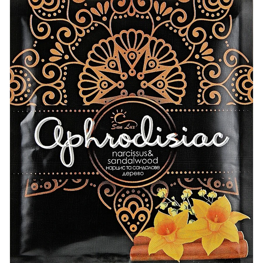 Ароматичне саше Sun Lux Aphrodisiac Нарцис і сандалове дерево: ціни та характеристики