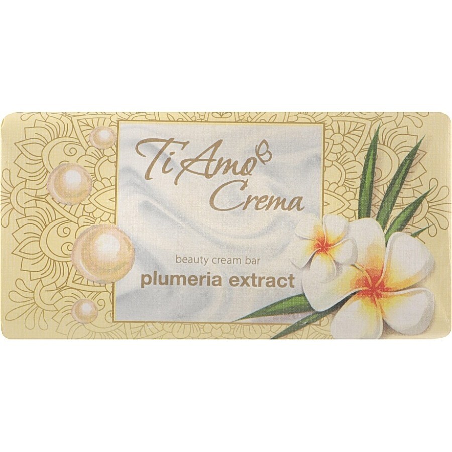 Твердое мыло Ti Amo Crema с экстрактом плюмерии 125 г: цены и характеристики