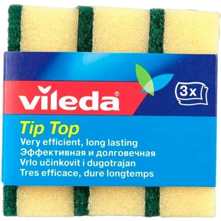 Губки кухонні Vileda Tip Top класичні 3 шт.