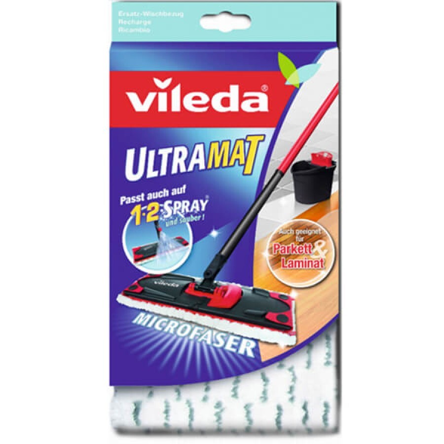 Насадка змінна для швабри Vileda UltraMat Microfaser: ціни та характеристики