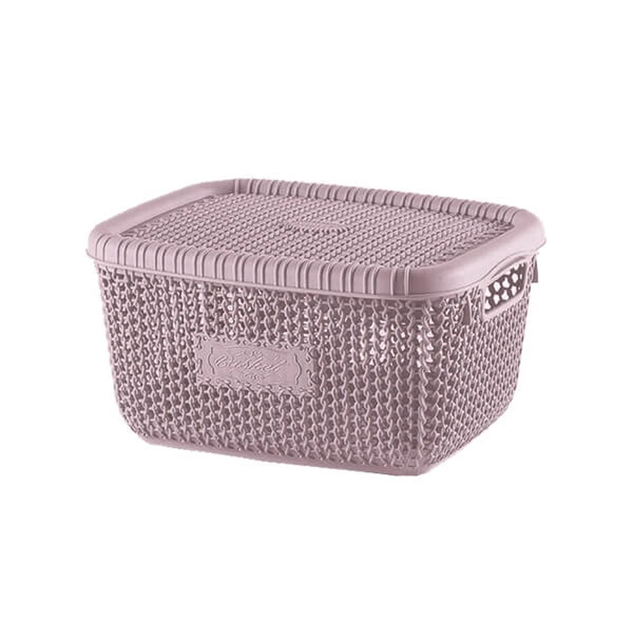 Корзина для хранения Violet House 1009 Виолетта Powder 5 л: цены и характеристики