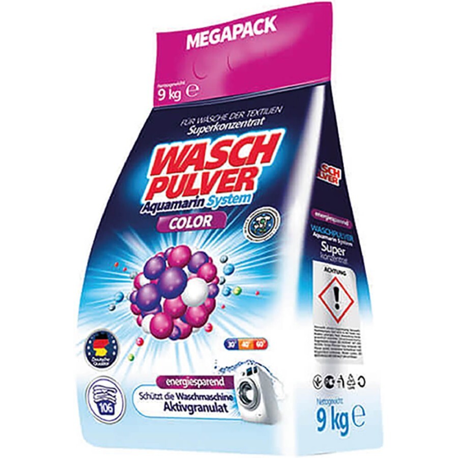 Стиральный порошок Wasch Pulver Color 9 кг: цены и характеристики