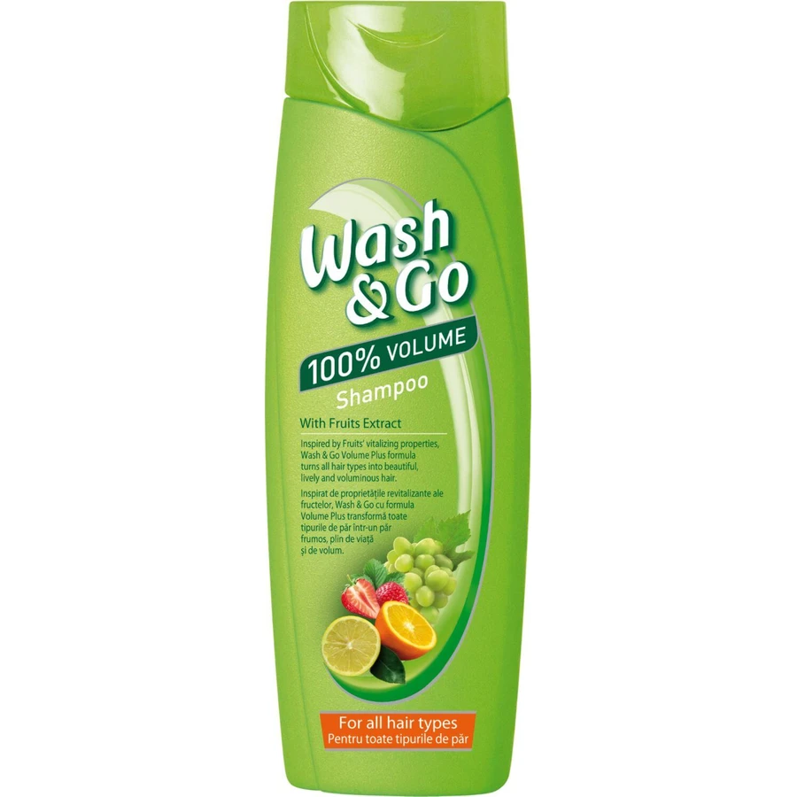 Шампунь Wash&Go с экстрактами фруктов для всех типов волос 360 мл: цены и характеристики