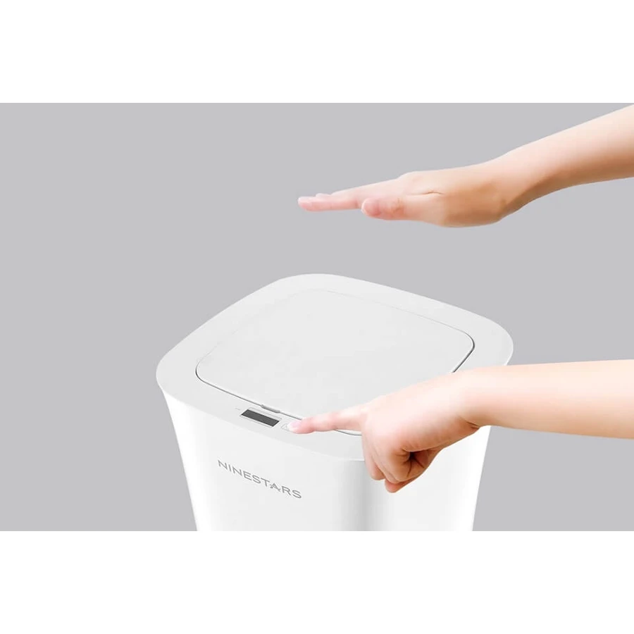 Контейнер для мусора Xiaomi Ninestars Waterproof Induction Trash White: цены и характеристики
