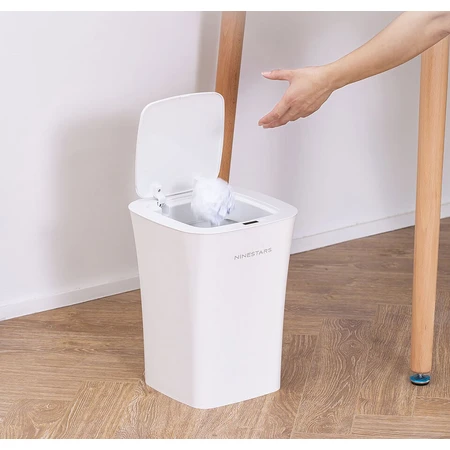 Контейнер для мусора Xiaomi Ninestars Waterproof Induction Trash White: цены и характеристики