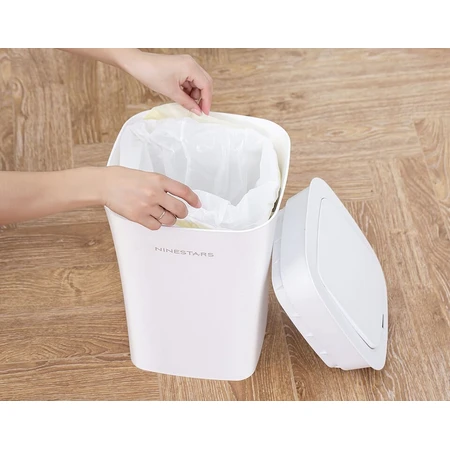 Контейнер для мусора Xiaomi Ninestars Waterproof Induction Trash White: цены и характеристики