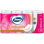 Туалетная бумага Zewa Exclusive Ultra Soft 4 слоя 16 рулонов: цены и характеристики