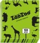 Салфетки косметические ZooZoo однослойные зеленые 24x23 см 100 шт.