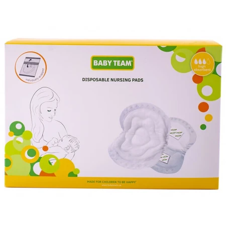 Вкладыш для бюстгальтера Baby Team Basic, 60 шт.: цены и характеристики