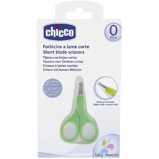 Детский маникюрный набор Chicco ножиці, коротке лезо