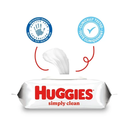 Детские влажные салфетки Huggies Simply Clean, 72 шт.: цены и характеристики