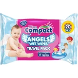 Дитячі вологі серветки Ultra Compact Angels Baby, 20 шт.