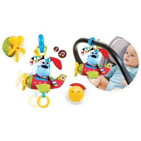 Игрушка на коляску Yookidoo Собачка пилот: цены и характеристики