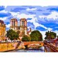Картина по номерам Santi Вид на Сену, 40х50 см