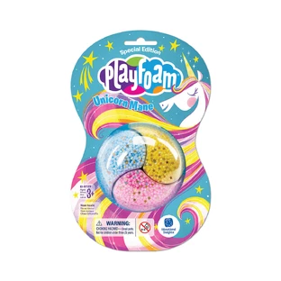 Набор для творчества Educational Insights Playfoam шариковый пластилин, Грива единорога
