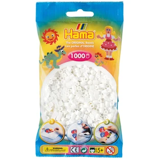 Набір для творчості Hama білих намистин 1000 шт термомозаїка