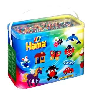 Набір для творчості Hama кольорових намистин 30000 шт, 22 кол. термомозаїка