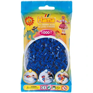 Набір для творчості Hama синіх намистин 1000 шт термомозаїка