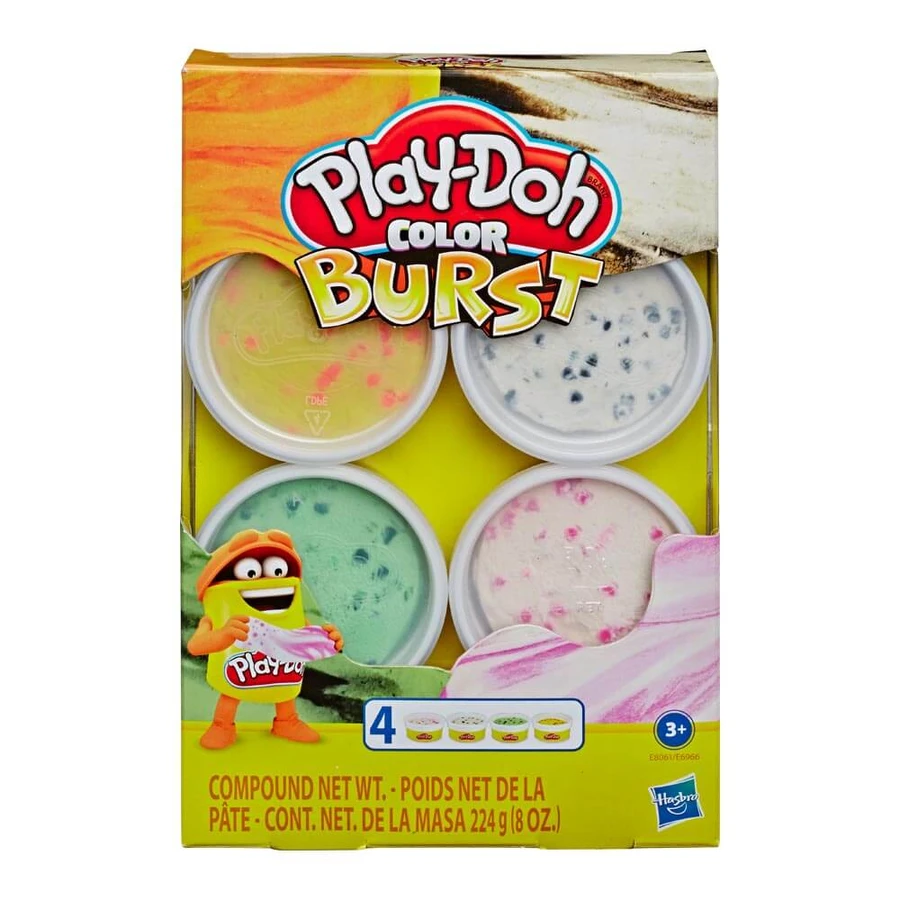Набор для творчества Hasbro Play-Doh Взрыв цвета Яркие цвета: цены и характеристики