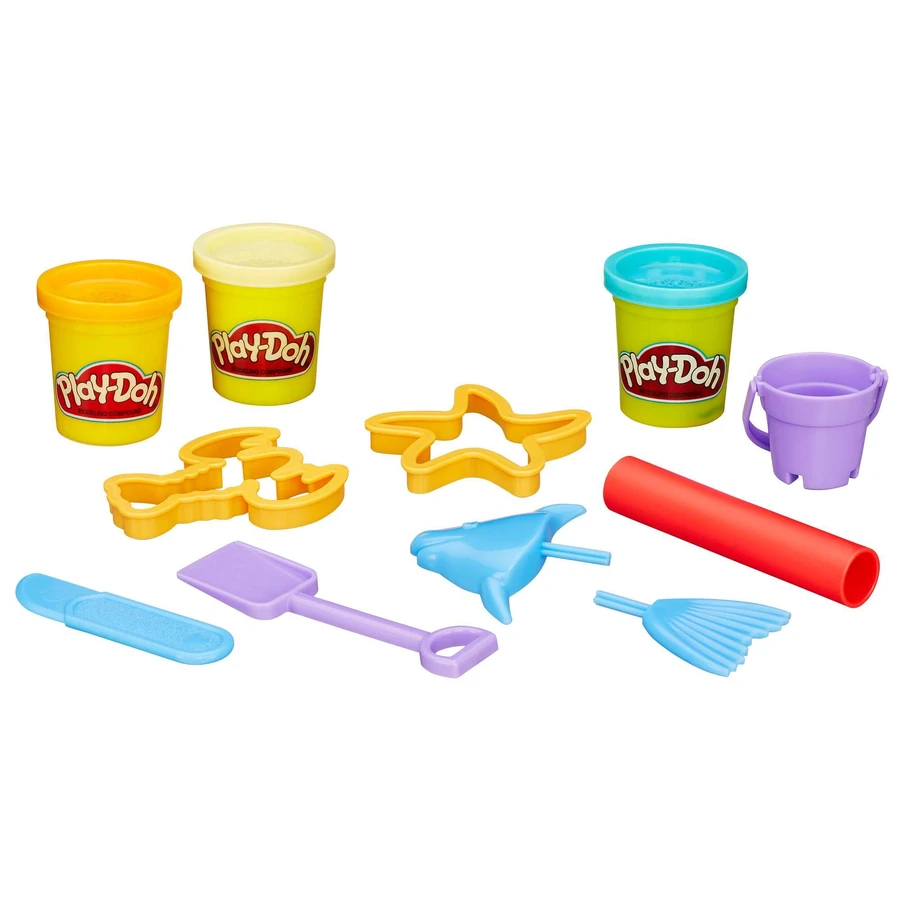 Набор для творчества Hasbro Play-Doh ведерко Beach: цены и характеристики