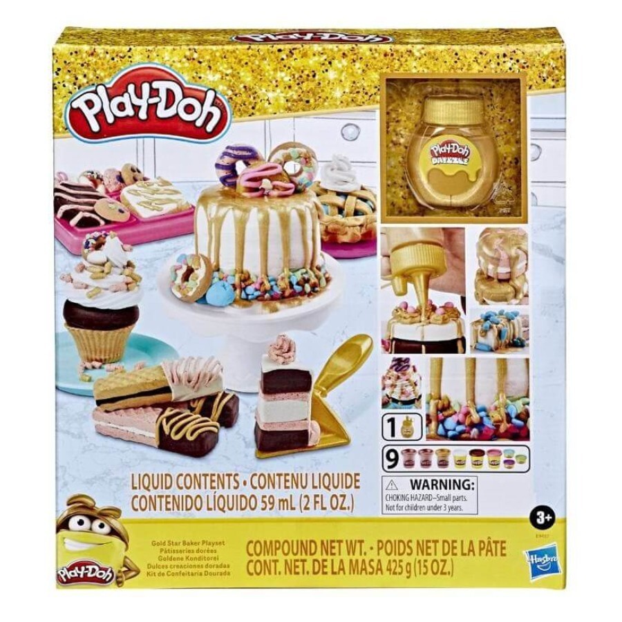 Набор для творчества Hasbro Play-Doh Золотой пекарь: цены и характеристики