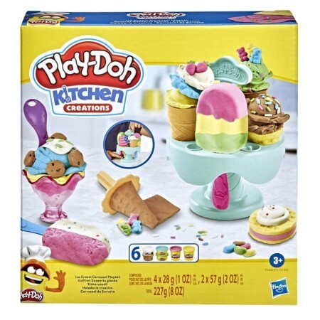 Набір для творчості Hasbro Play-Doh Карусель Морозиво