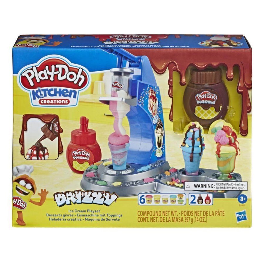 Набор для творчества Hasbro Play-Doh Мороженое с глазурью: цены и характеристики