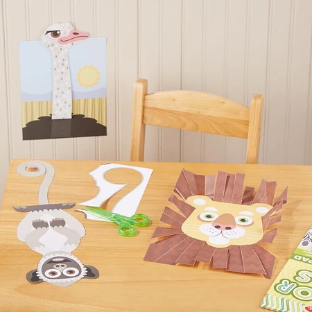 Набір для творчості Melissa&Doug Виріж сам тварин Сафарі: ціни та характеристики