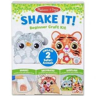 Набор для творчества Melissa&Doug Конфетти для изделий Друзья сафари