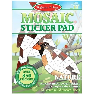 Набор для творчества Melissa&Doug Мозаичные наклейки Природа