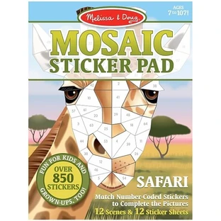 Набір для творчості Melissa&Doug Мозаїчні наклейки Сафарі