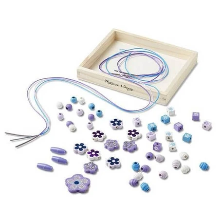 Набір для творчості Melissa&Doug Набір намистинок Ігристі квіти: ціни та характеристики