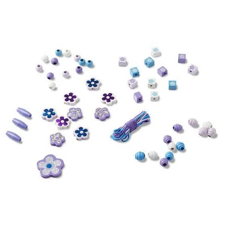 Набір для творчості Melissa&Doug Набір намистинок Ігристі квіти: ціни та характеристики