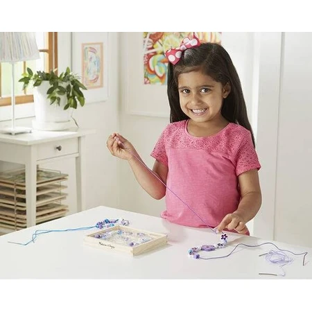 Набір для творчості Melissa&Doug Набір намистинок Ігристі квіти: ціни та характеристики