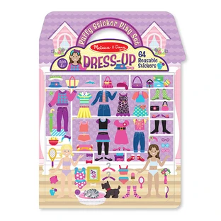 Набор для творчества Melissa&Doug Объемные многоразовые наклейки "Мода"