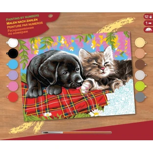 Набор для творчества Sequin Art PAINTING BY NUMBERS SENIOR New Friends