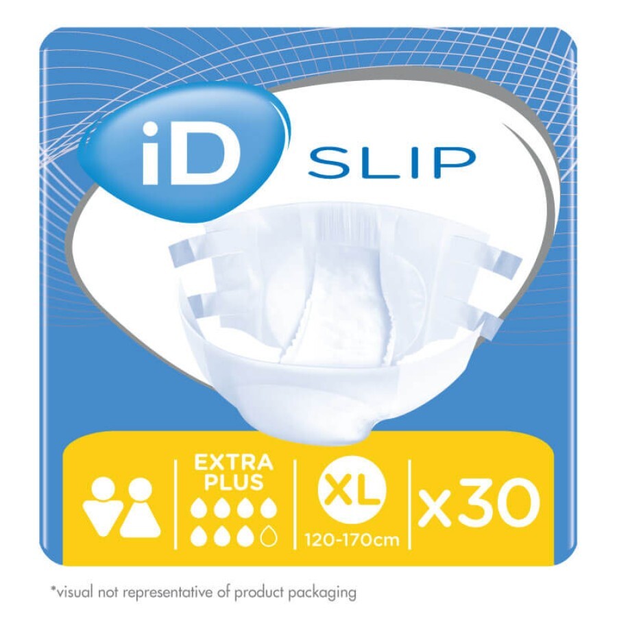Подгузники для взрослых ID Slip Extra Plus XL, 30 шт.: цены и характеристики