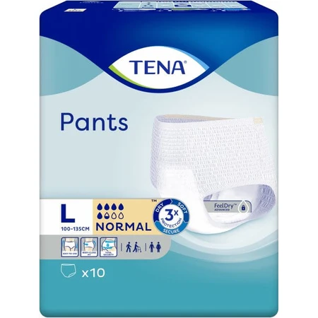 Подгузники для взрослых Tena Pants Large трусики 10шт: цены и характеристики