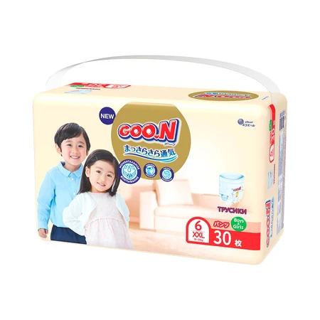 Подгузник GOO.N Premium Soft 15-25 кг размер 2XL трусики, 30 шт.: цены и характеристики
