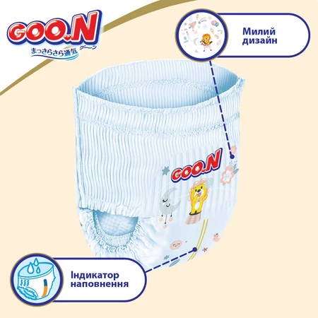Подгузник GOO.N Premium Soft 15-25 кг размер 2XL трусики, 30 шт.: цены и характеристики