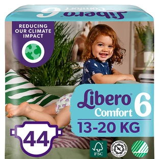 Підгузки Libero Comfort 6 13-20 кг, 44 шт.