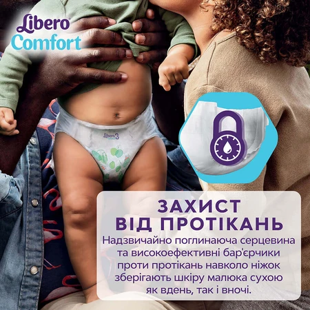 Подгузники Libero Comfort размер 4, (7-11 кг), 50 шт.: цены и характеристики