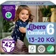 Подгузники Libero Comfort Размер 6 (13-20 кг), 42 шт.