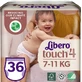 Підгузки Libero Touch 4 7-11 кг, 36 шт.