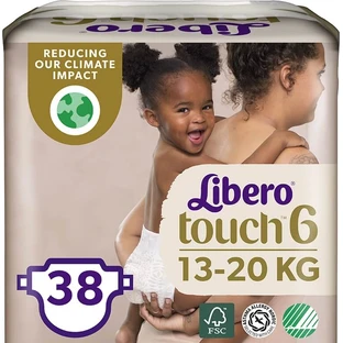 Підгузки Libero Touch 6 13-20 кг, 38 шт.