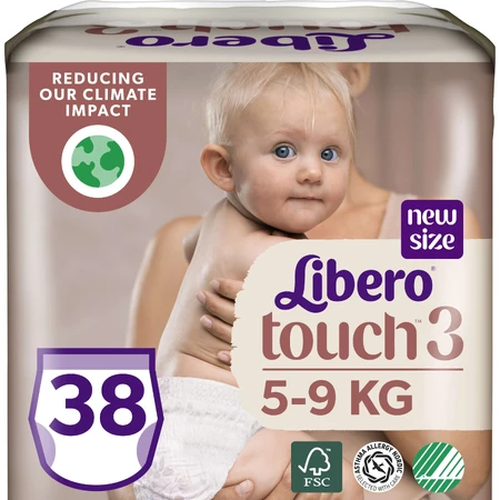 Подгузники Libero Touch Pants 3 5-9 кг, 38 шт.: цены и характеристики