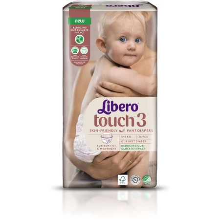 Підгузки Libero Touch Pants Розмір 3 (5-9 кг), 36 шт.: ціни та характеристики