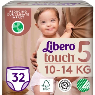 Підгузки Libero Touch Pants Розмір 5 (10-14 кг), 32 шт.