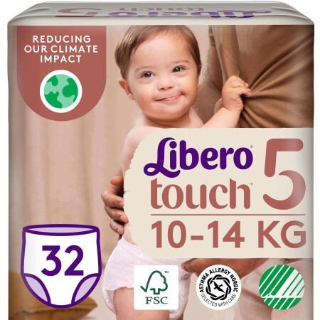 Підгузки Libero Touch Pants Розмір 5 (10-14 кг), 32 шт.