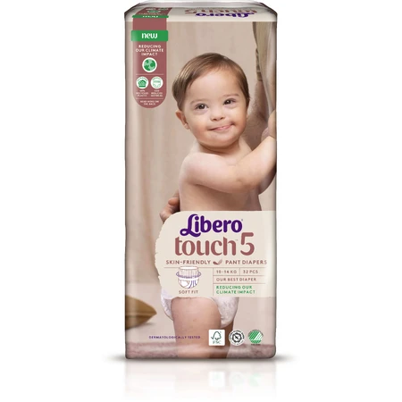 Підгузки Libero Touch Pants Розмір 5 (10-14 кг), 32 шт.: ціни та характеристики